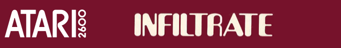 Infiltrate logo for Atari 2600